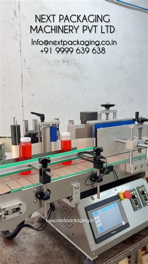 Round Glass Bottle Wrap Around & Top Sticker Labeling Machine | Automatic Dual Labeling Solution