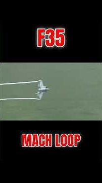 USAF F35A & RAF F35B at the MACH LOOP #F35 #machloop