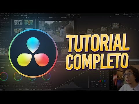 DAVINCI RESOLVE 16: Tutorial ESSENCIAL pra começar no EDITOR GRÁTIS