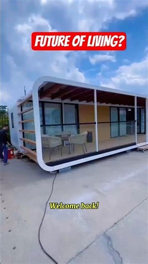 Modern Prefab Home Tour: 2 Bedroom Luxury Capsule House (36ft)