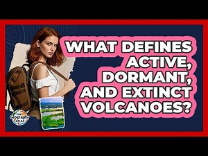 What Defines Active, Dormant, And Extinct Volcanoes? - The Geography Atlas