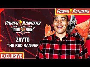 Meet the Red Ranger (with Russell Curry) ❣️ Mystery Wheel Challenge 🦖 Dino Fury ⚡ Power Rangers Kids