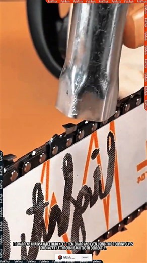 How Does This Guide Keep Chainsaw Teeth Sharp And Consistent?
