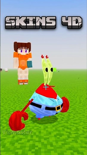 How to get 4D Skins in Minecraft #shorts #tutorial