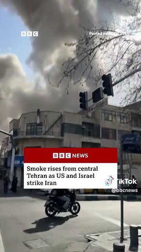 Explosions were heard in five cities, including Isfahan, Qom, Karaj, and Kermanshah, as well as in the capital city Tehran after the US and Israel launched an attack on Iran. #Israel #Iran #US #MiddleEast #BBCNews