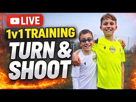 1v1 Finishing Drills | Turning Under Pressure & Scoring Past the Keeper