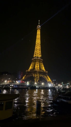 Epic Paris Night Cruise ✨ Eiffel Tower & Seine at Night | Cinematic 4K