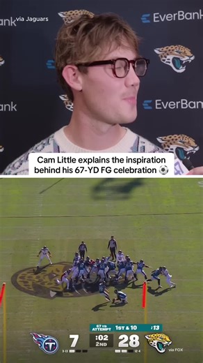 Cam Little now holds the record for longest and 2nd longest made FGs in NFL history 🤯 #camlittle #jaguars #nfl #nflfans #nflrecords