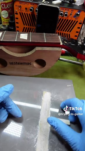 How to Make a New Nut for a Les Paul Guitar