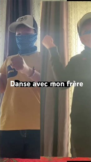 Avec mon frère caché …… #dance ￼
