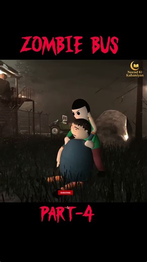 zombie bus 🧟‍♀️ | gulli bulli cartoon horror story | #horror #hindistories #horrorstories