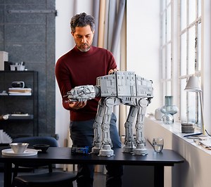 Massive LEGO Star Wars AT-AT (75313) Walker Set Has 6785-Pieces, Boasts Opening Side Doors and Speeder Bikes