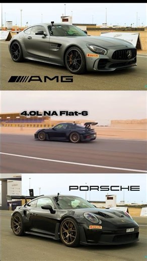 GT3 RS vs AMG GT R — DRAG RACE