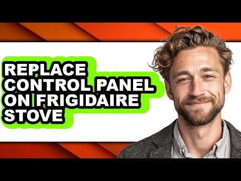 How to Replace Control Panel on Frigidaire Stove (only Way)