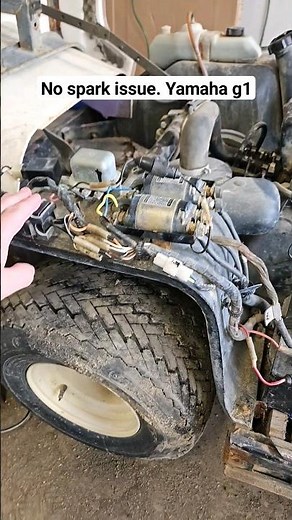 Cheap Yamaha G1 No Spark Issue #golfcarts #yamaha #project #projectcar #mechanic #help #fix
