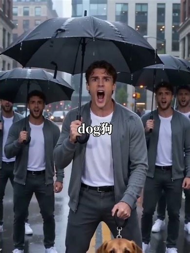 It's raining cats and dogs是什么意思？是雨天的猫和狗吗#英语#俚语 #comedy #國中英語