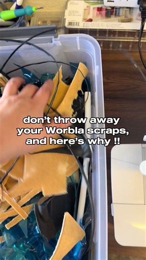 reduce, recuse & recycle your crafting materials ♻️ • • this tutorial features Worbla black art, one of my favorite materials of all time !! while pricey, you can make every teeny tiny piece count in the long run by stockpiling scraps for detailwork :) • • #cosplayreel #cosplaytutorial #cosplaybuild #worbla #cosmaker