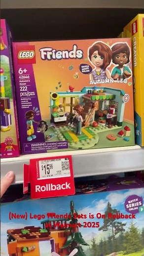 (New) Lego Friends Sets is on Rollback at Walmart 2025