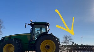 7-shank ripper breaking compacted soil