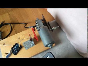 diy servo arduino dc motor position control