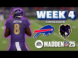 Ravens vs Bills | Madden 25 | Full Game Simulation