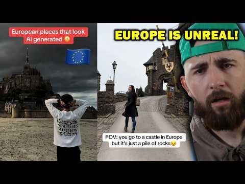 When Dumb Americans Visit Castles in Europe... *I'M MOVING!*