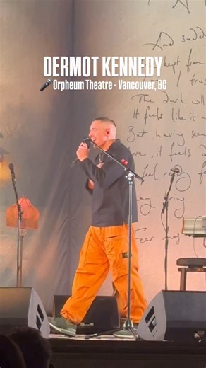 Live Nation Concerts on Instagram: "His vocals could carry us through a storm. @dermotkennedy gave everything in “Better Days” live at the kickoff of his tour in Vancouver last night🫶 What song of his do you need to see live this tour?"