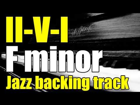 II-V-I Play-along | Jazz Progression in F minor