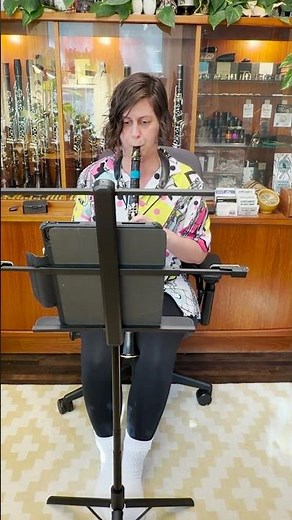 Hindemith Symphony in B-flat Clarinet Audition Excerpt Kansas All State Band