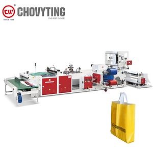 [Hot Item] Multifunctional Automatic LDPE D Cut Soft Loop Handle Plastic Carry Shopping Bag Making Machine