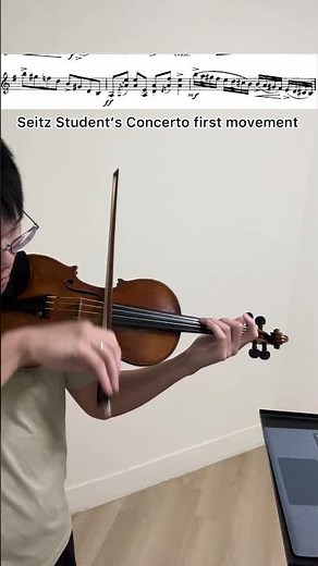 Seitz Student’s Concerto first movement 🎻 #violin #violinist #violinconcerto #seitz #music