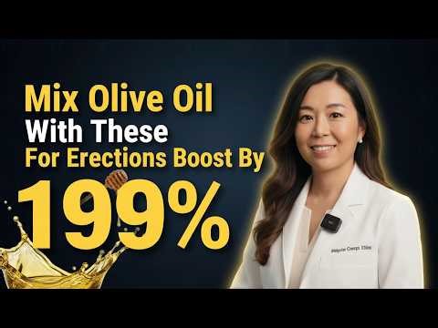 Urologist: Mix Olive Oil With THIS Before Bed for Explosive Testosterone | Dr. Mika Hayashi