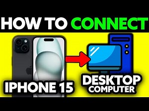 How To Connect iPhone 15 to Desktop Computer (2025) - Step by Step