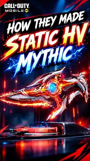 They MIXED 2 MYTHICS to Make Static HV?! 😳🔥 #shorts #CODM #CallofDuty