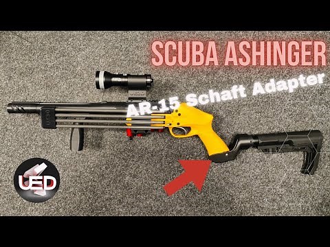 Der nue Scuba Ashinger Schaftadapter von UE3D