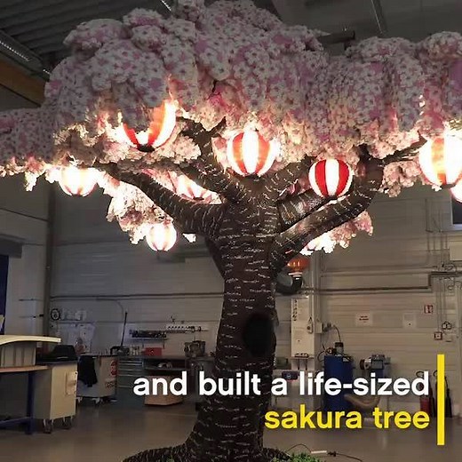 12M views · 237K reactions | From 881,470 bricks, something awesome can bloom  Check out this life-sized LEGO replica of a Japanese Sakura tree ❤️ | LEGO | Facebook
