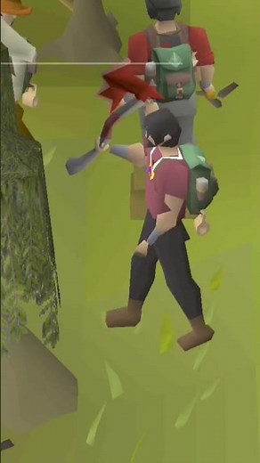 dragon felling axe upgrade 🪓 #osrs #osrsshorts #videogames #mmorpg #woodcutting #forestry