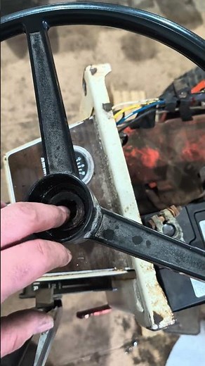 Simplicity Steering Wheel Removal Tips #seafoam #simplicity #diy
