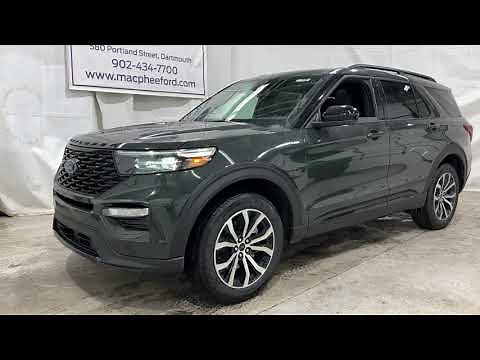 Forged Green 2023 Ford Explorer ST-Line Review! Exterior, Interior, Tech!