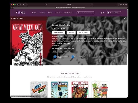 Comic Previews on Comix.one