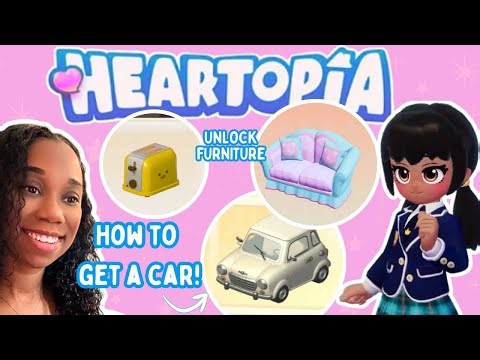 How to Unlock the Furniture Store, Redeem Codes & Get Your First Car in Heartopia!
