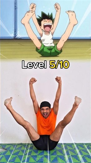 Hunter x Hunter Poses IRL Level 10 is Impossible 🔥 #shorts #hunterxhunter
