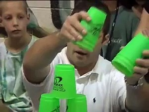 Speed Stacks World record Cup Stacking