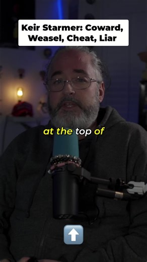 Keir Starmer: coward, weasel, cheat, liar. Deceit so profound, he'd be in prison. Barroom honesty: nobody would escape consequences. #KeirStarmer #Politics #UKPolitics #Deceit #Liar #Coward