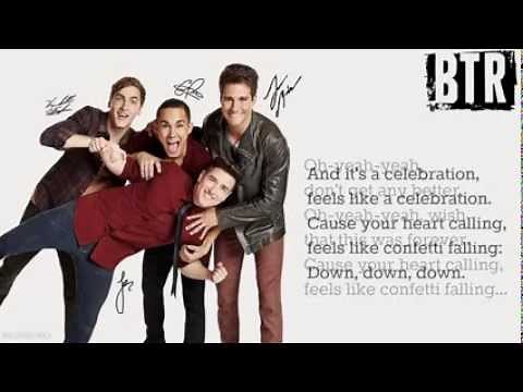 Big Time Rush-Confetti Falling [Lyrics]
