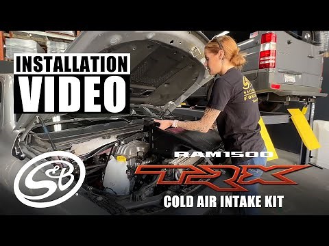 S&B Filters Cold Air Intake Installation Video for the 2021-2023 Ram 1500 TRX V8 6.2L