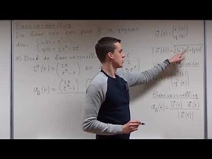 Wiskunde B Meetkunde met vectoren | Meetkunde - De baanversnelling (VWO wiskunde B)