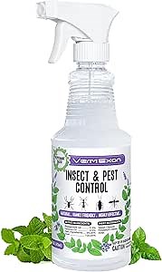 Peppermint Oil Insect & Pest Control Spray – 16oz Natural Plant-Based Bug Killer for Spiders, Ants, Flies, and Other Insects, Safe for Home & Kitchen Use