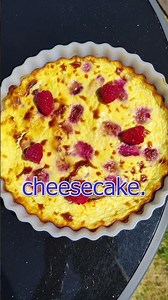 Low Calorie Raspberry Cheesecake (No protein powder) #weightlossrecipe #fatloss