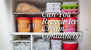 Recycling and Reusing Ice Cream Containers: Tips and Ideas